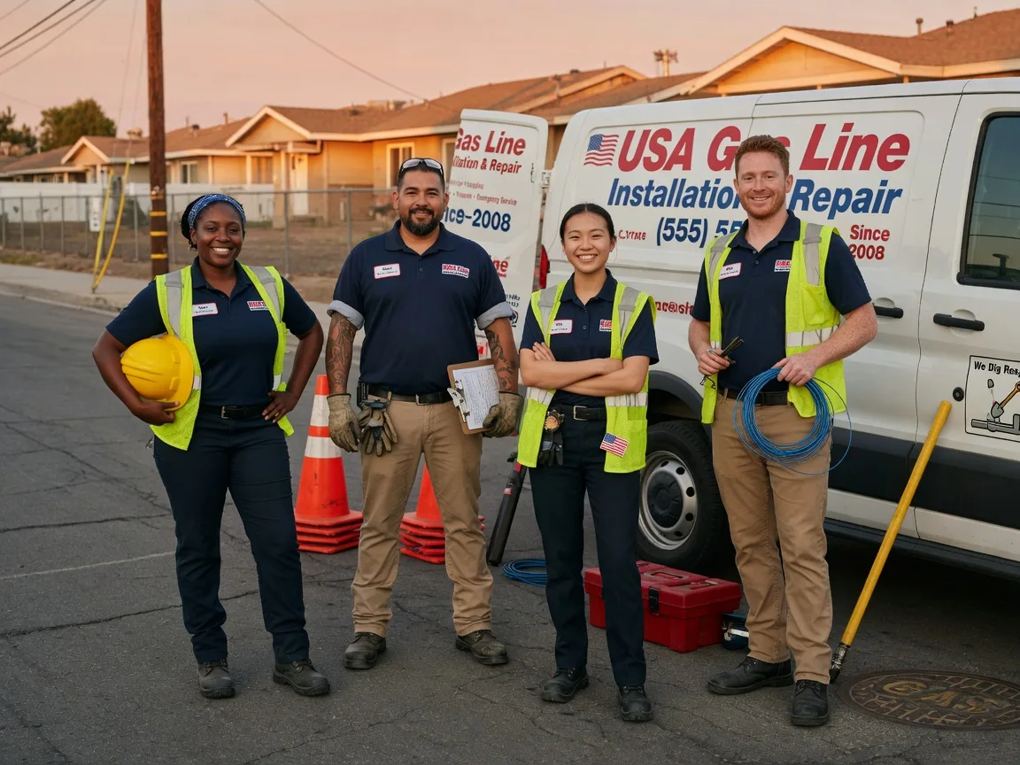 Gas Line Installation company in Camden, MS